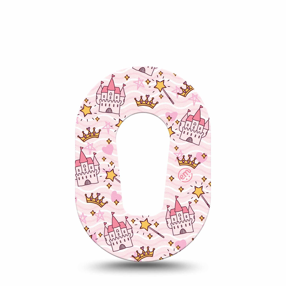 ExpressionMed Mini Castles Adhesive Patch Dexcom G6/One