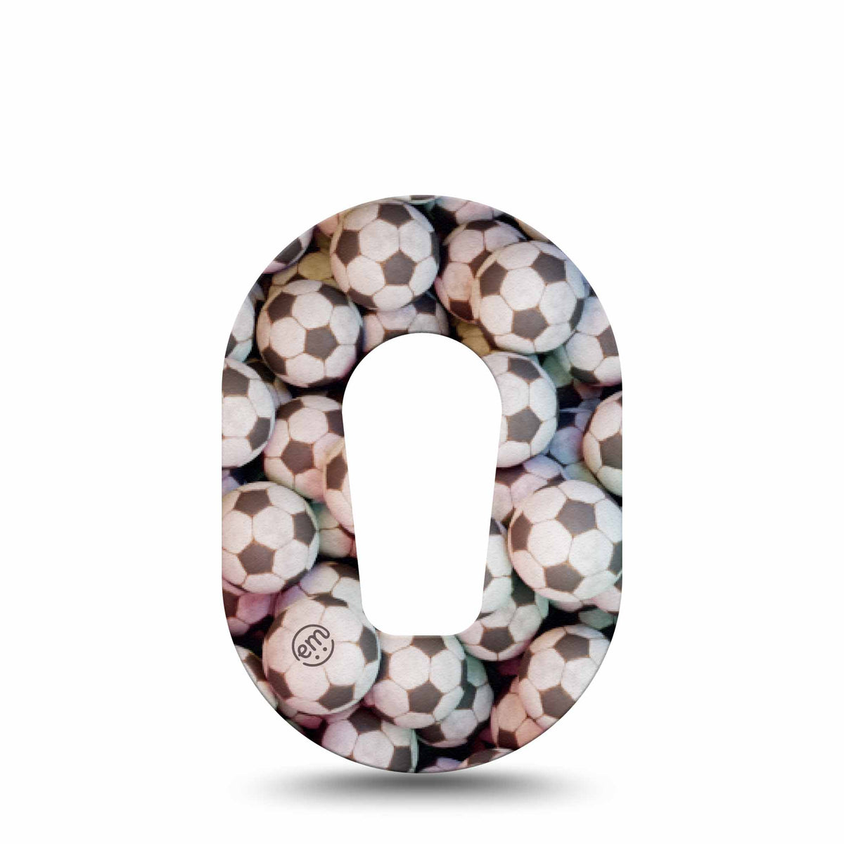ExpressionMed Mini Football Adhesive Patch Dexcom G6/One