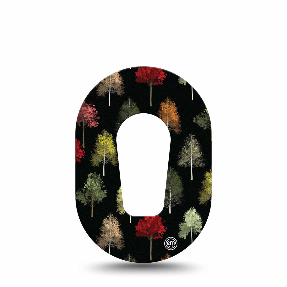 ExpressionMed Mini Dark Forest Adhesive Patch Dexcom G6/One