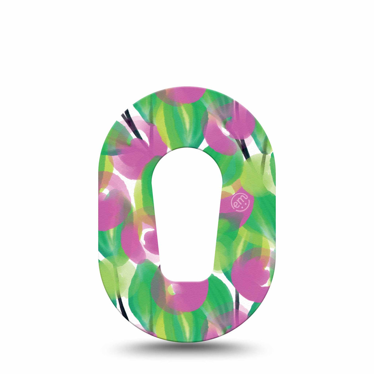 ExpressionMed Mini Stylish Blooms Adhesive Patch Dexcom G6/One