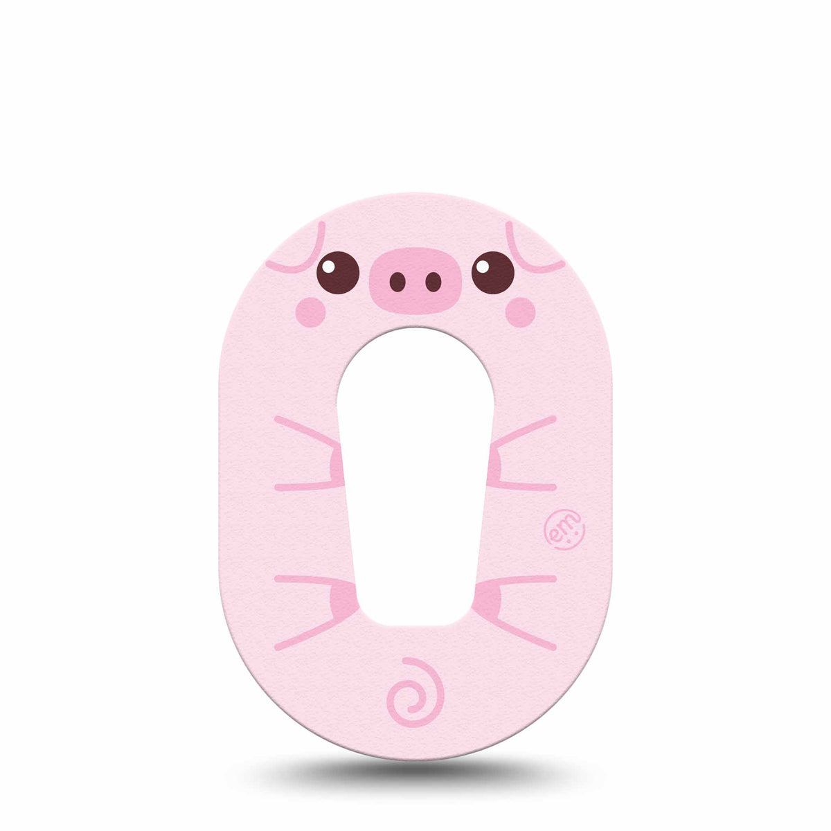 ExpressionMed Mini Strawberry Piglet Adhesive Patch Dexcom G6/One