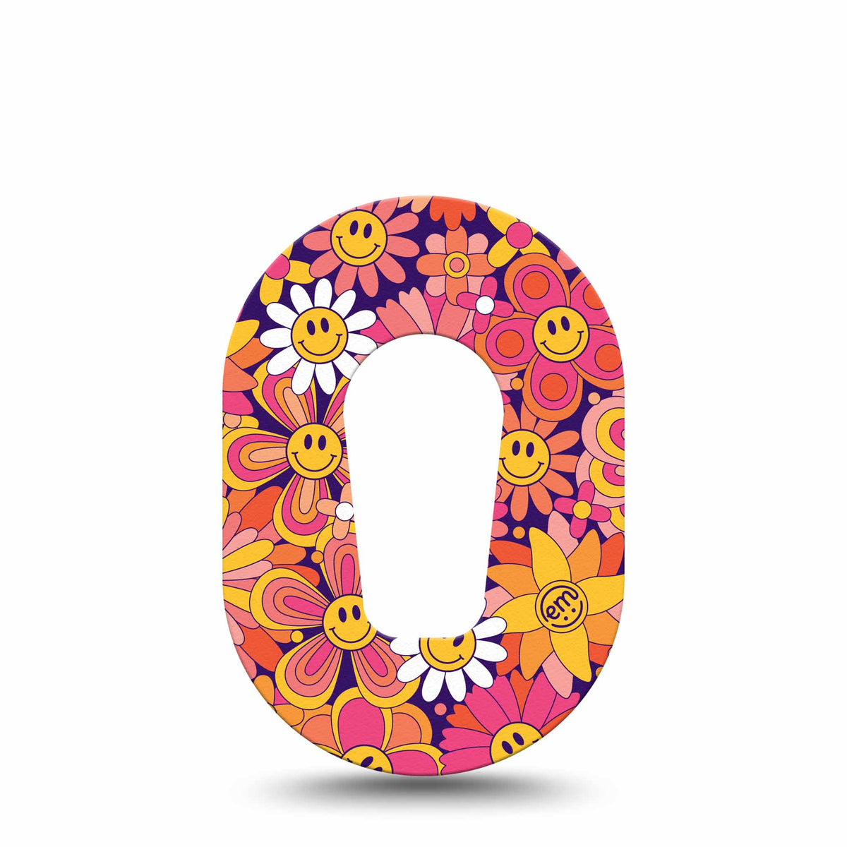 ExpressionMed Mini Groovy Adhesive Patch Dexcom G6/One