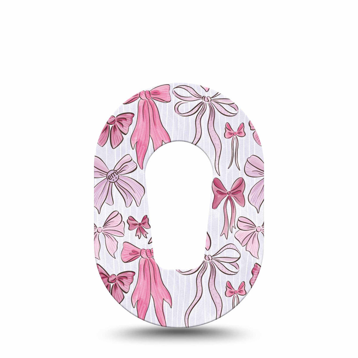 ExpressionMed Mini Bows and Ribbons Adhesive Patch Dexcom G6/One
