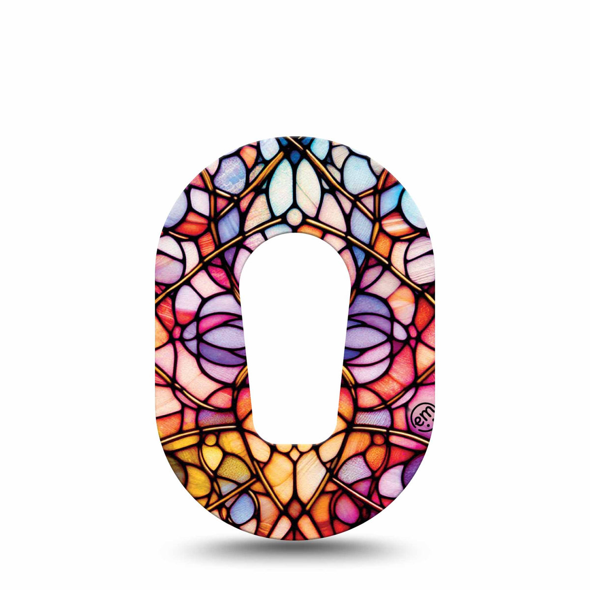 ExpressionMed Mini Stained Glass Adhesive Patch Dexcom G6/One