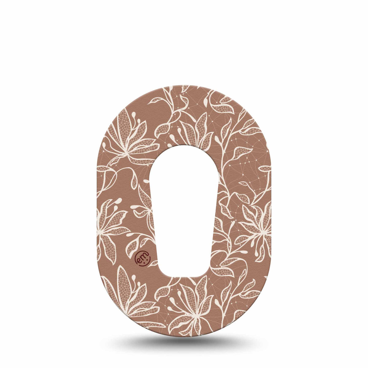 ExpressionMed Mini Mocha Mousse Adhesive Patch Dexcom G6/One