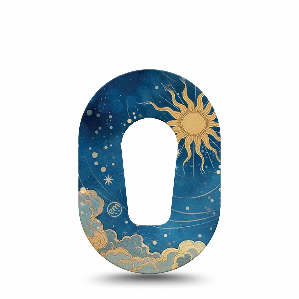 ExpressionMed Mini Mystic Skies Adhesive Patch Dexcom G6/One