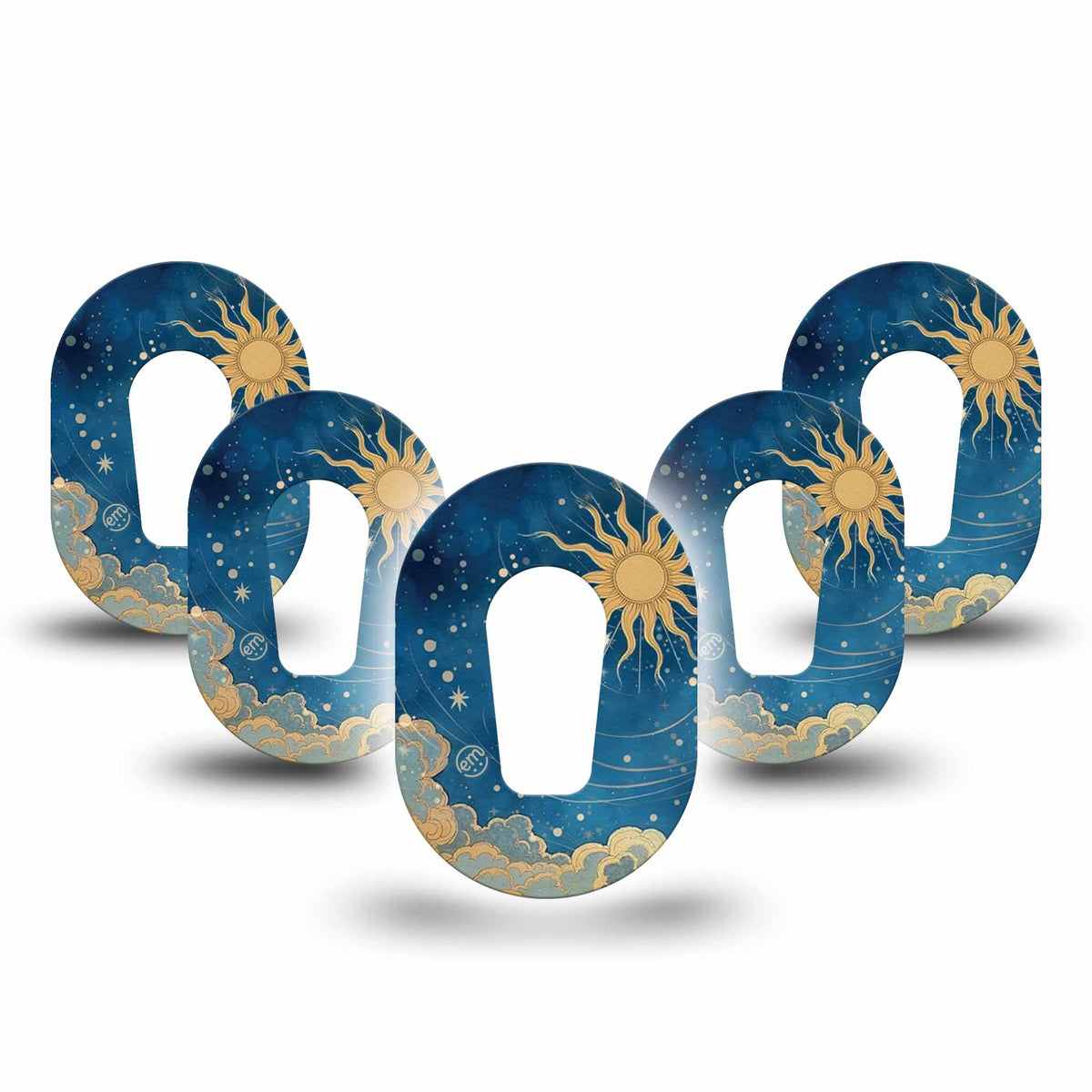 ExpressionMed Mini Mystic Skies Adhesive Patch Dexcom G6/One