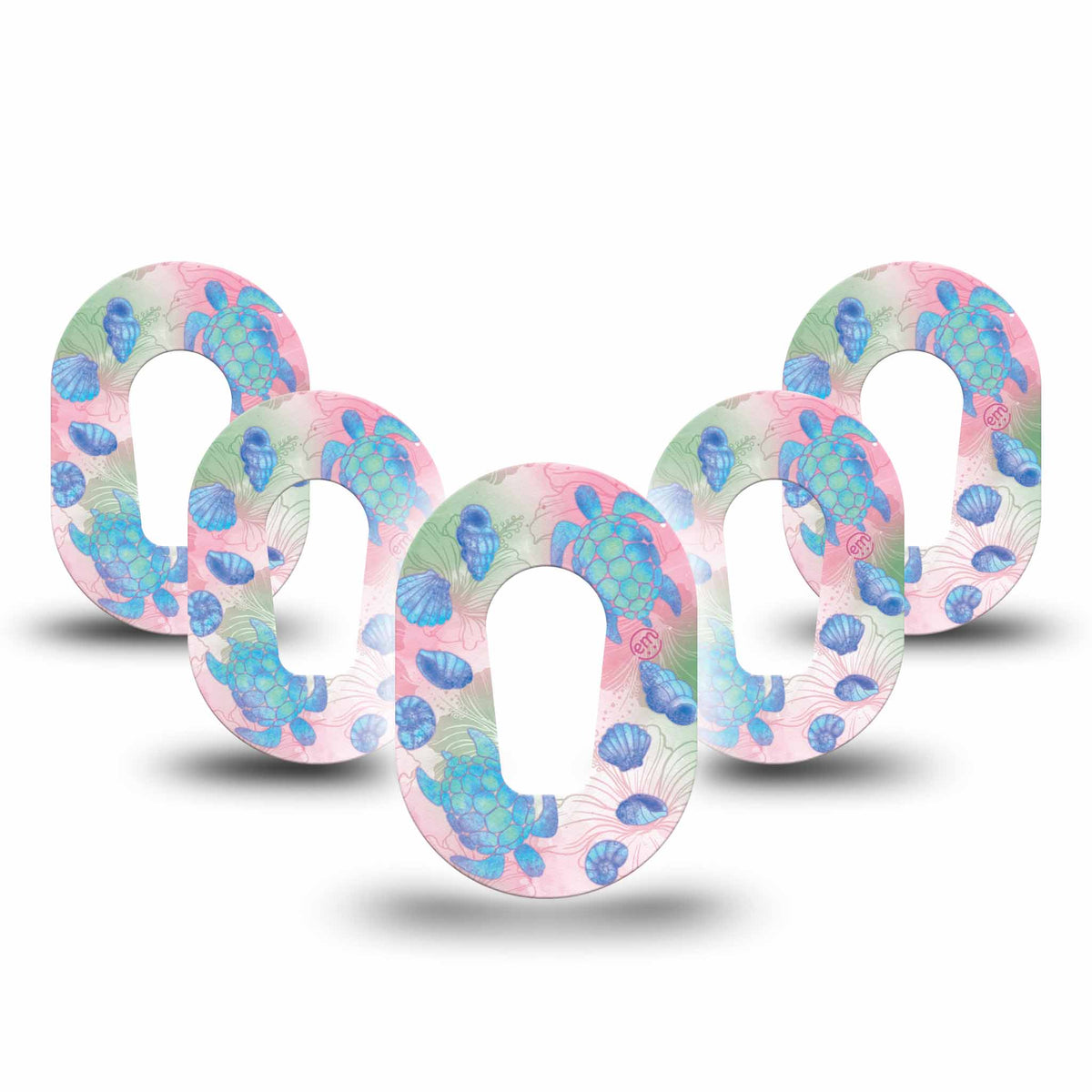 ExpressionMed Mini Turtley One-derful Adhesive Patch Dexcom G6/One