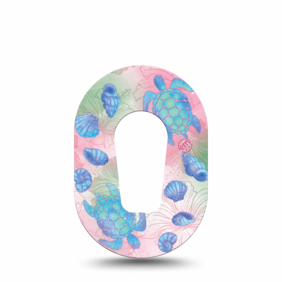 ExpressionMed Mini Turtley One-derful Adhesive Patch Dexcom G6/One