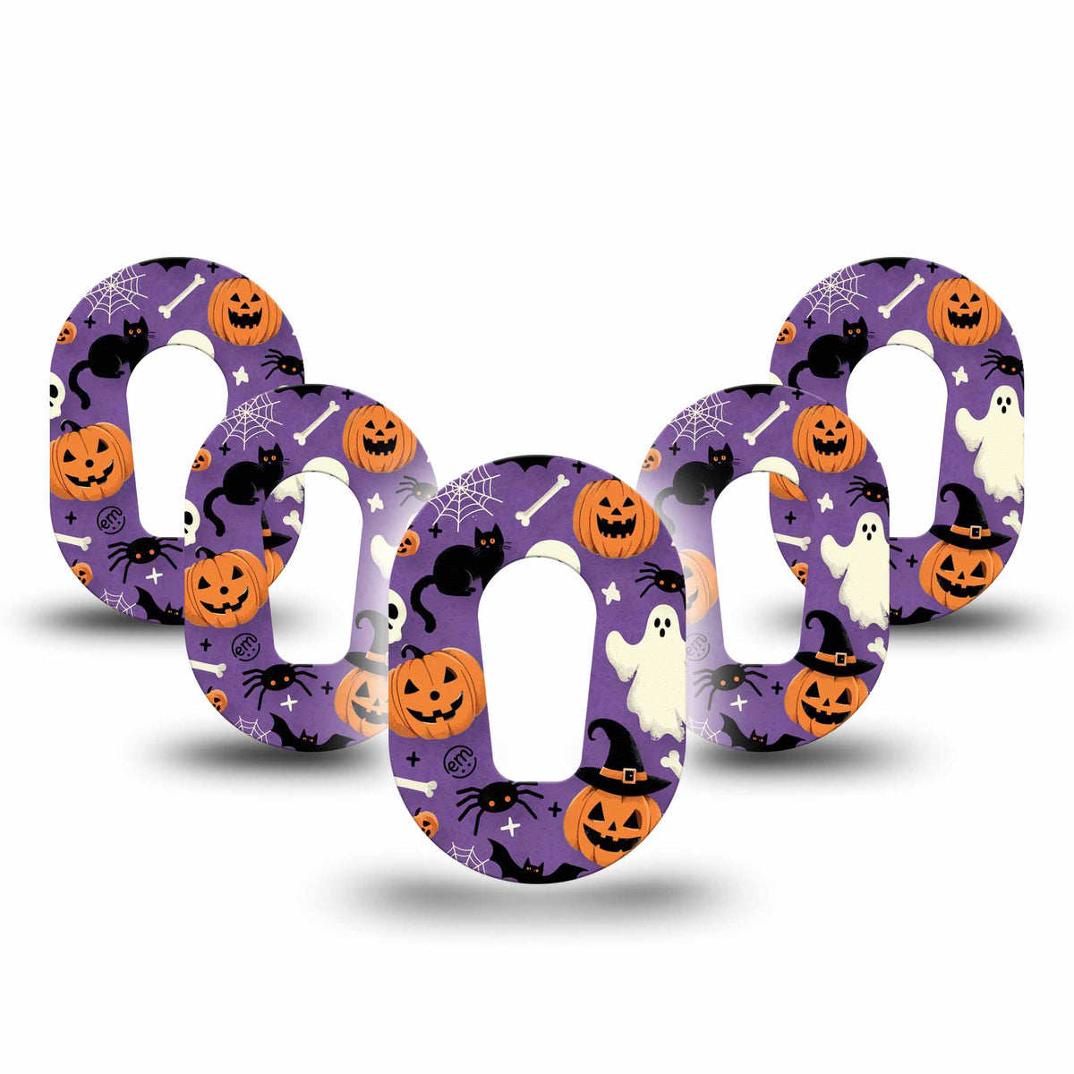 ExpressionMed Mini Happy Halloween Adhesive Patch Dexcom G6/One