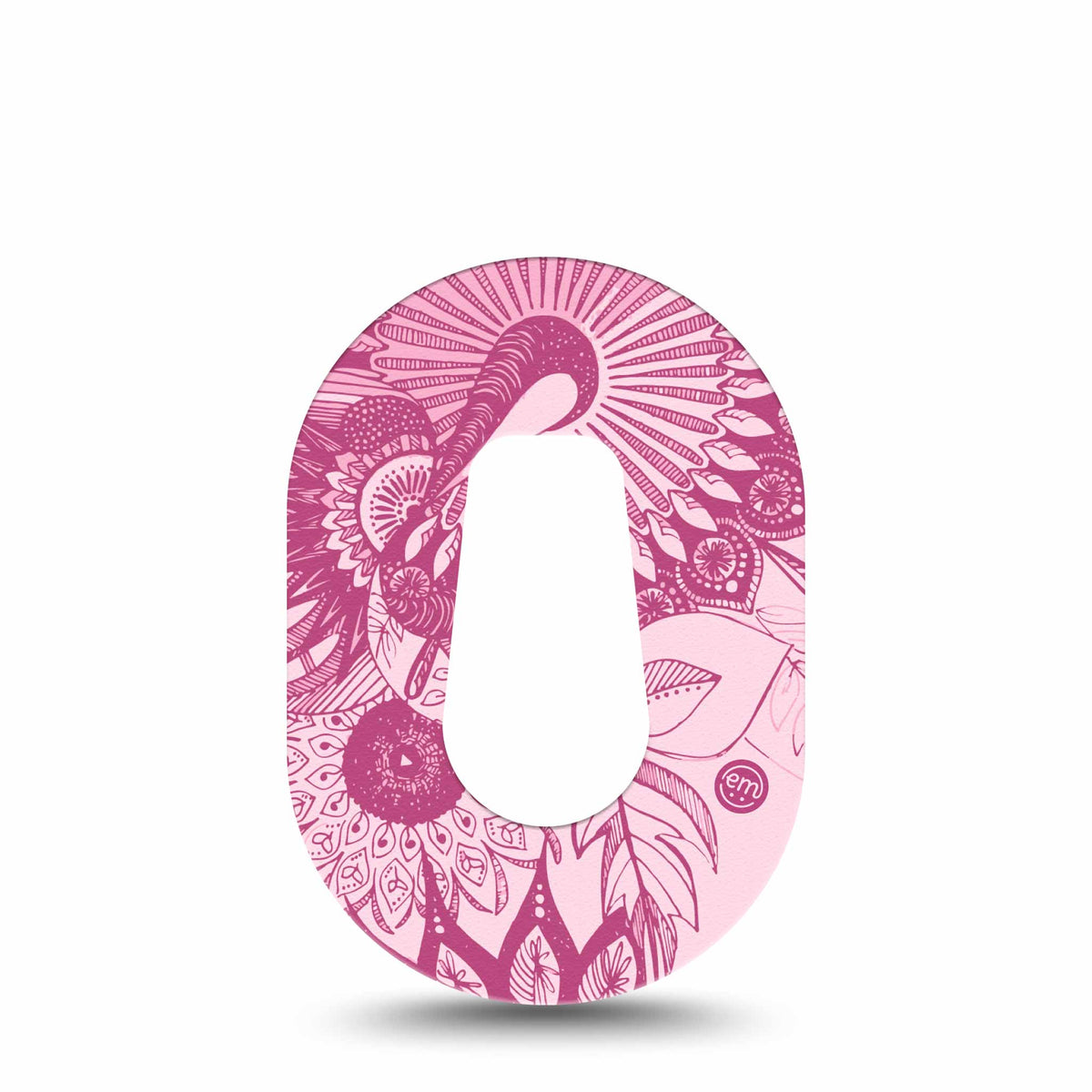 ExpressionMed Mini Magenta Dani Adhesive Patch Dexcom G6/One