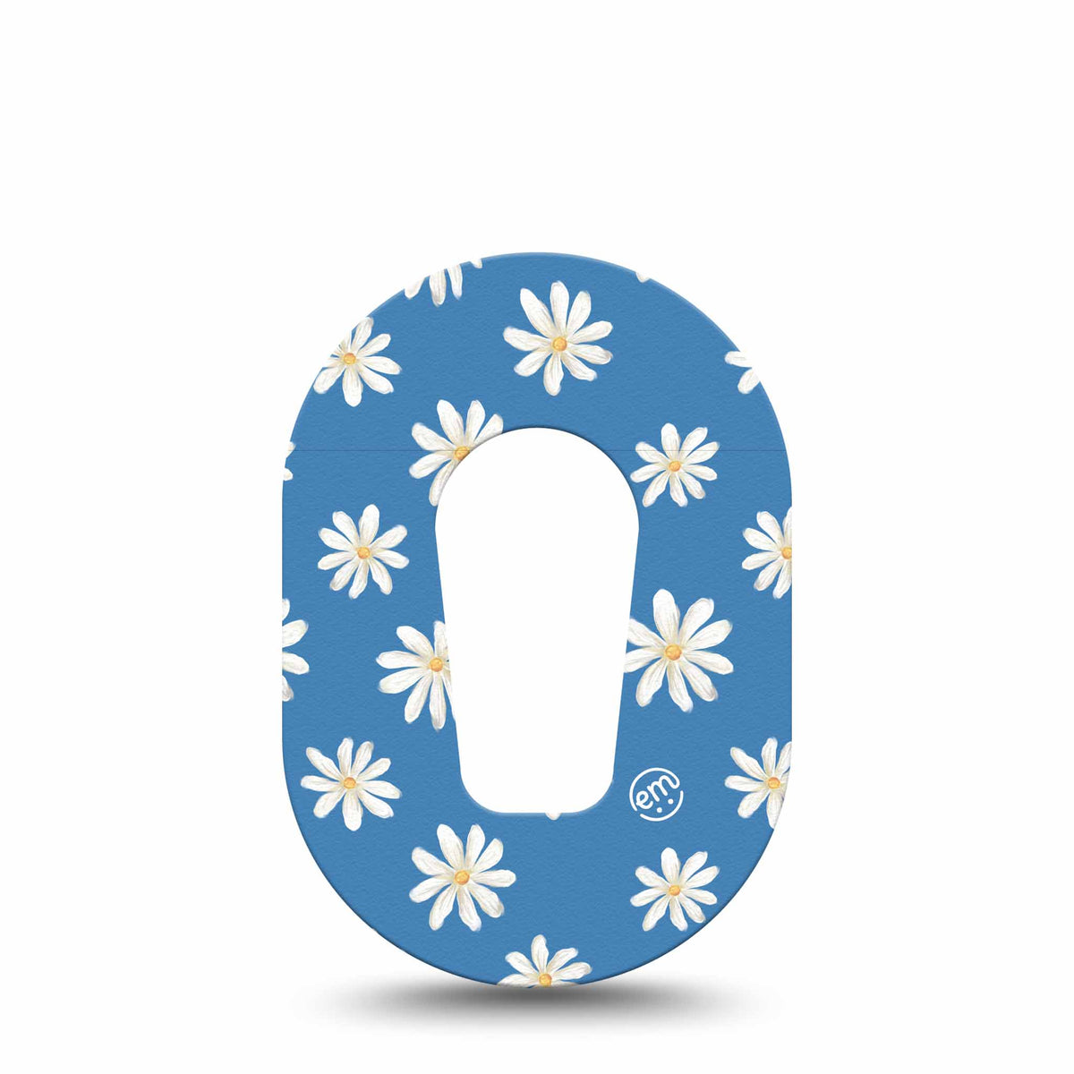 ExpressionMed Mini Painted Daisies Adhesive Patch Dexcom G6/One