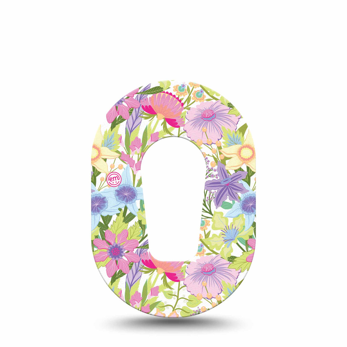 ExpressionMed Mini Fantasy Florals Adhesive Patch Dexcom G6/One