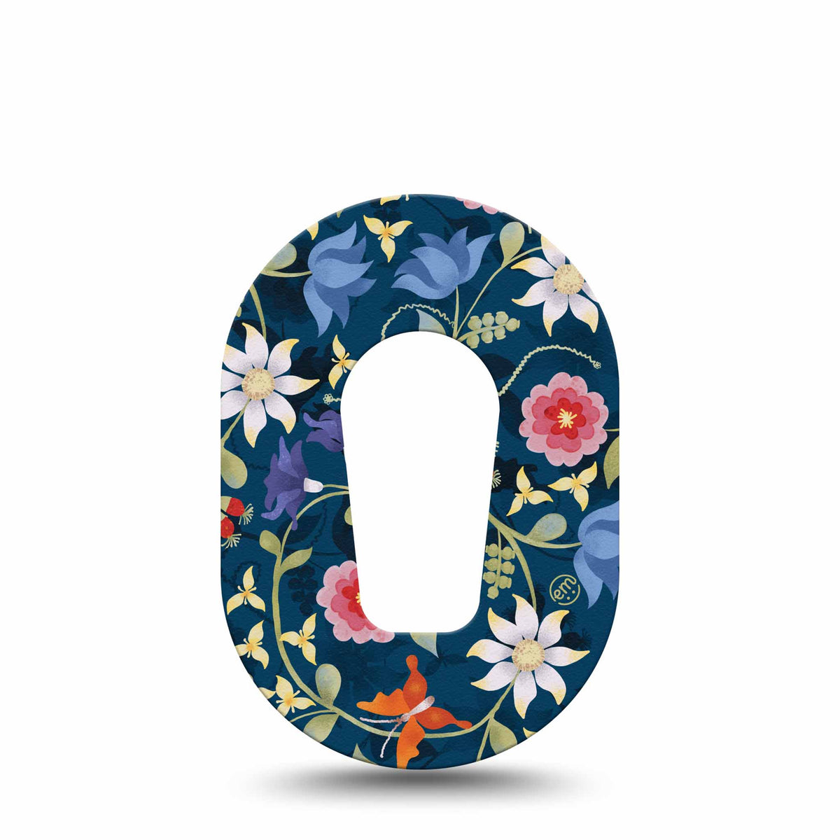 ExpressionMed Mini Floral Folklore Adhesive Patch Dexcom G6/One