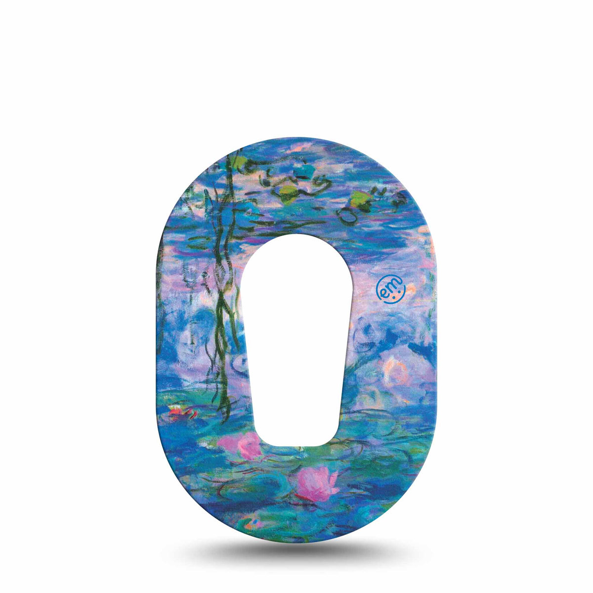 ExpressionMed Mini Monet Water Lilies Adhesive Patch Dexcom G6/One