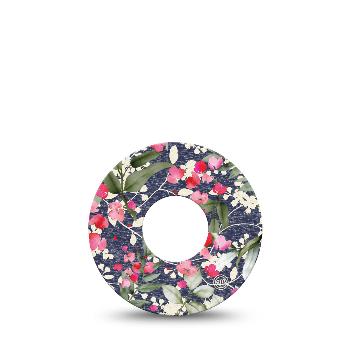 ExpressionMed Denim Flowers Adhesive Patch Infusion Set