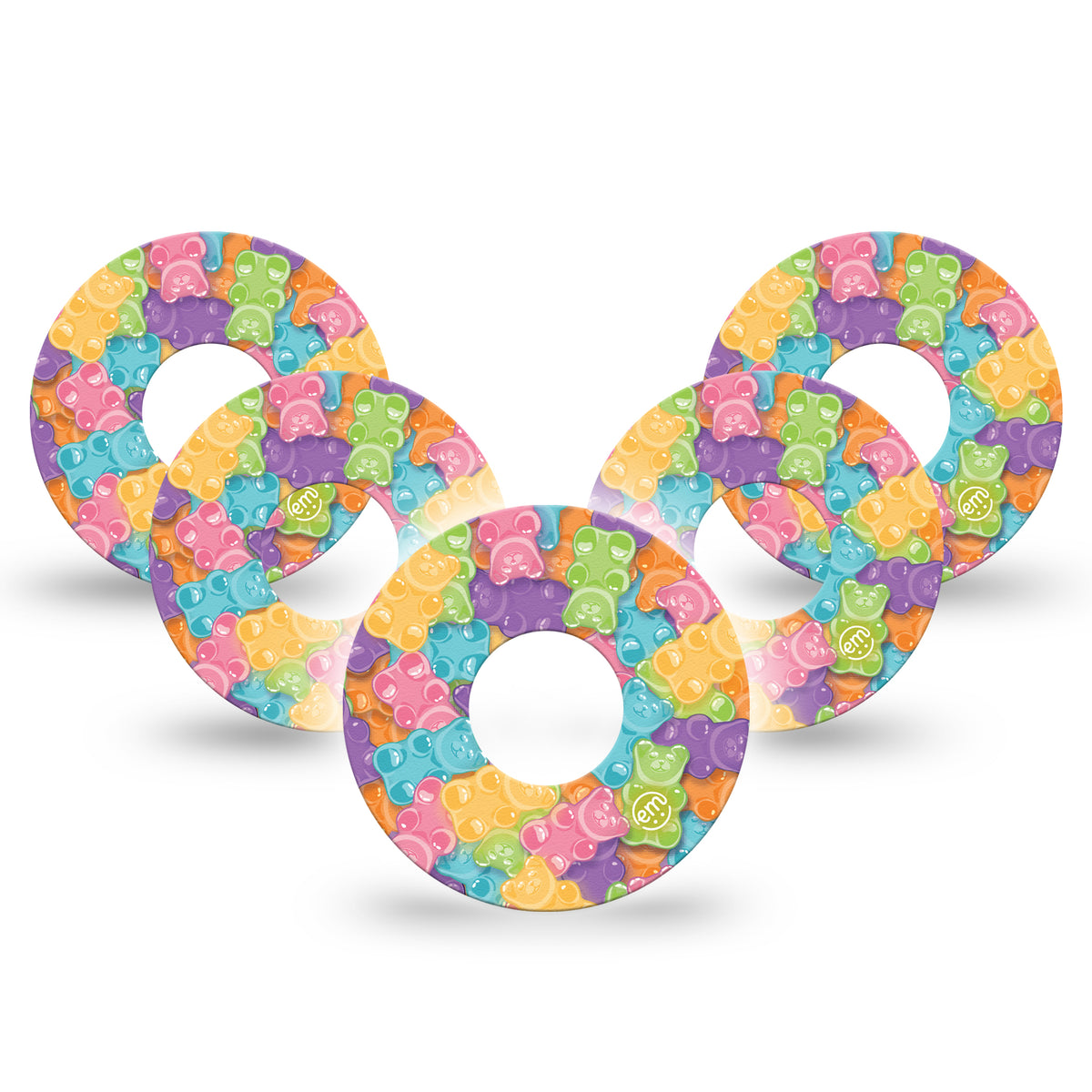 ExpressionMed Gummy Bears Adhesive Patch Infusion Set