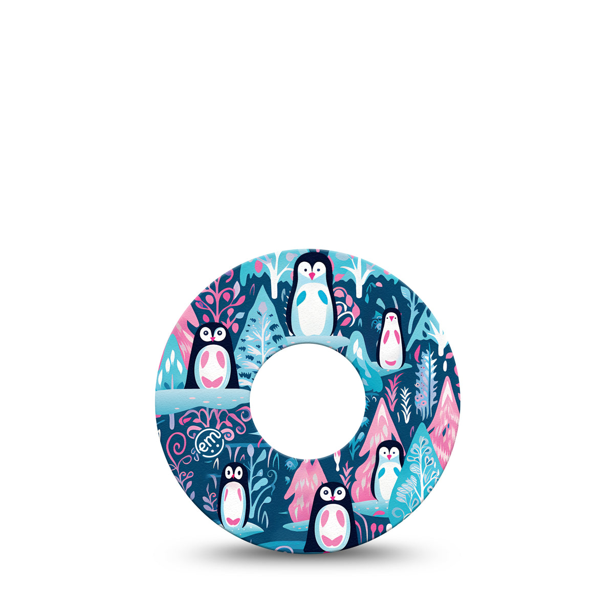 ExpressionMed Penguins Adhesive Patch Infusion Set