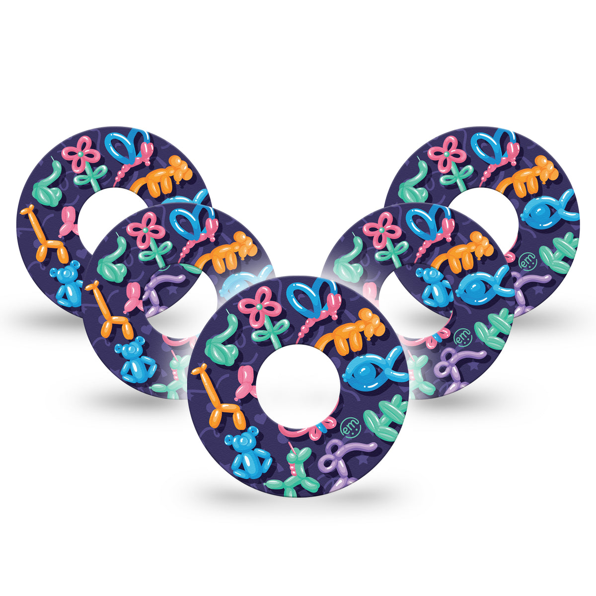 ExpressionMed Balloon Animals Adhesive Patch Infusion Set