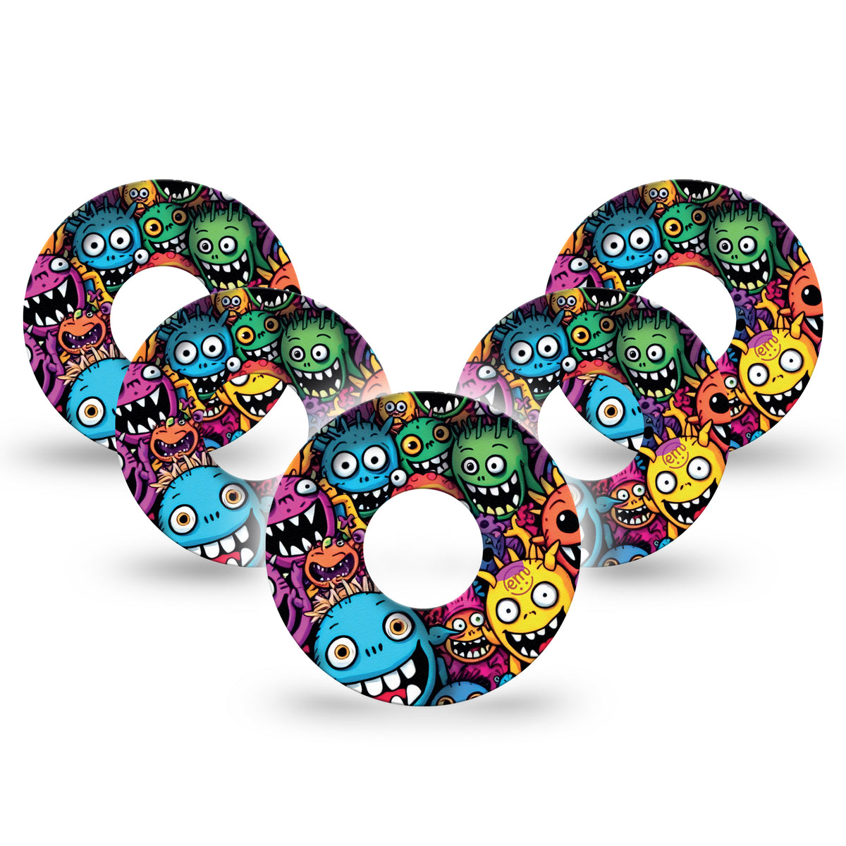 ExpressionMed Funky Monsters Adhesive Patch Infusion Set