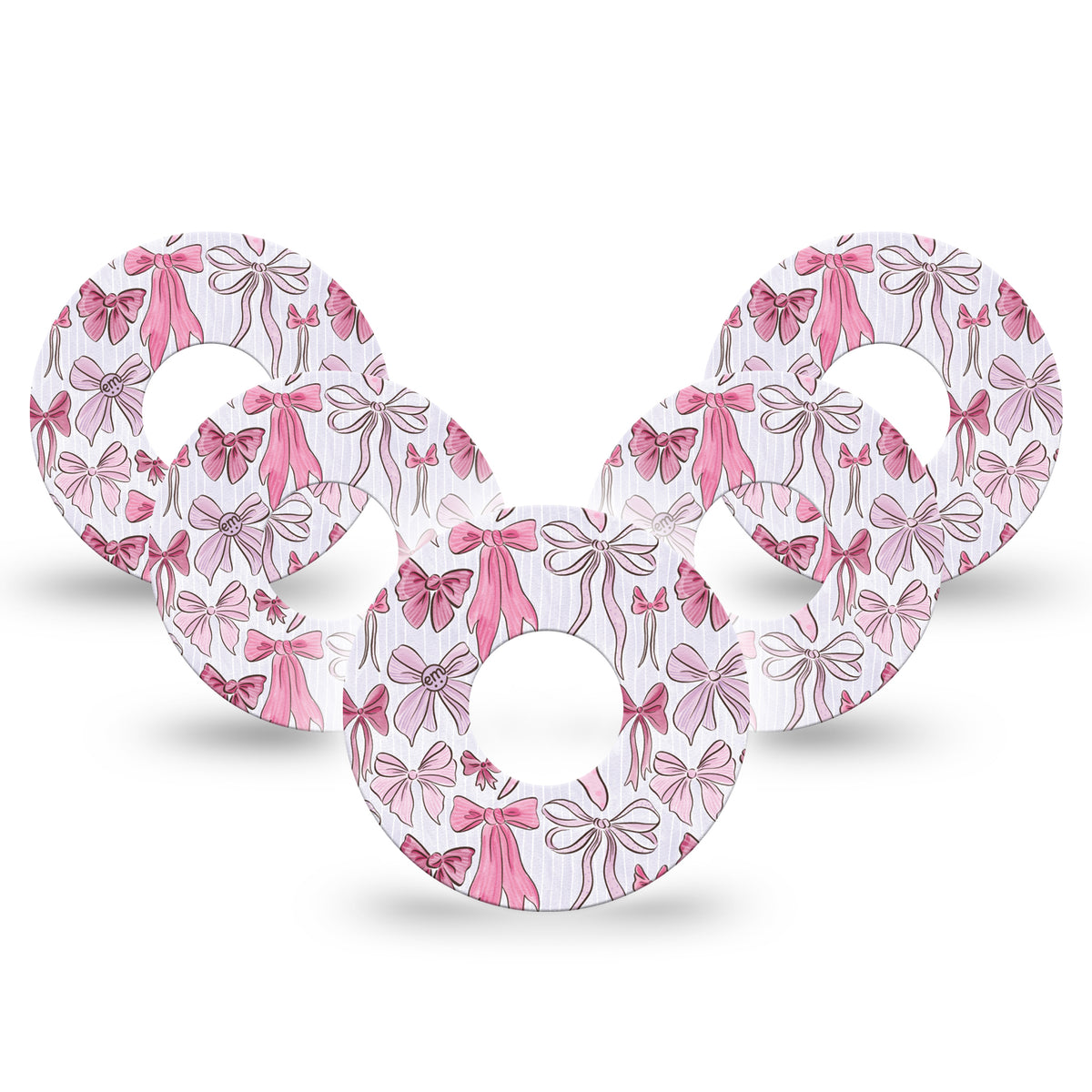 ExpressionMed Bows and Ribbons Adhesive Patch Infusion Set