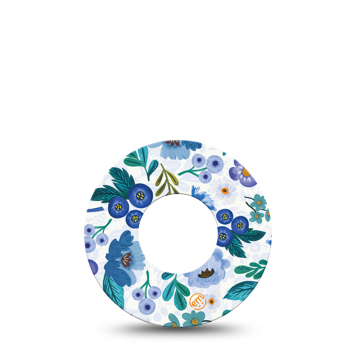 ExpressionMed Blue Anemone Adhesive Patch Freestyle Libre 2