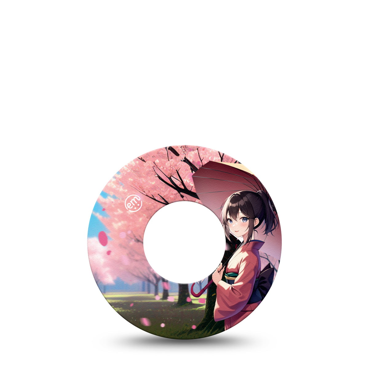 ExpressionMed Cherry Blossom Anime Adhesive Patch Freestyle Libre 2