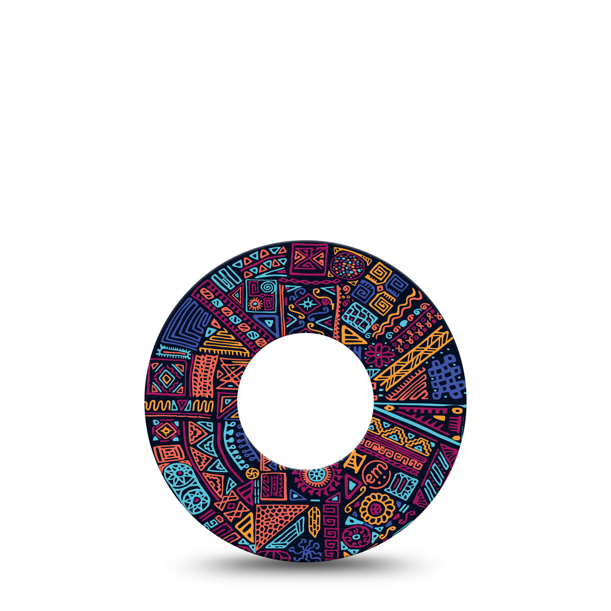 ExpressionMed Geometric Neon Adhesive Patch Freestyle Libre 2