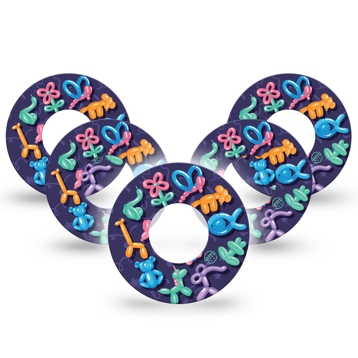 ExpressionMed Balloon Animals Adhesive Patch Freestyle Libre 2