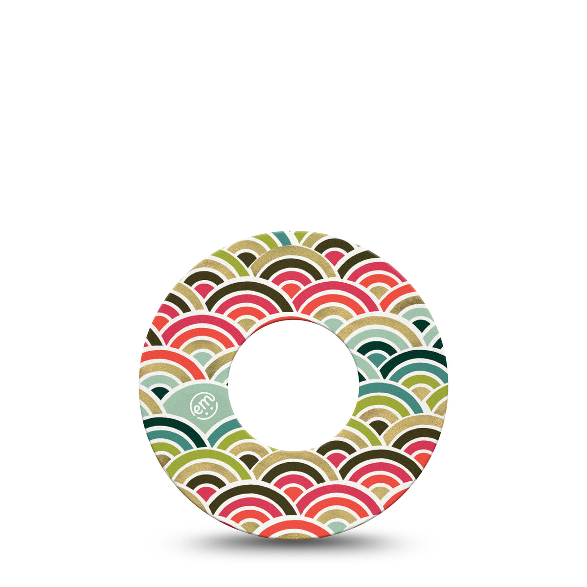 ExpressionMed Coral Mint Adhesive Patch Freestyle Libre 2