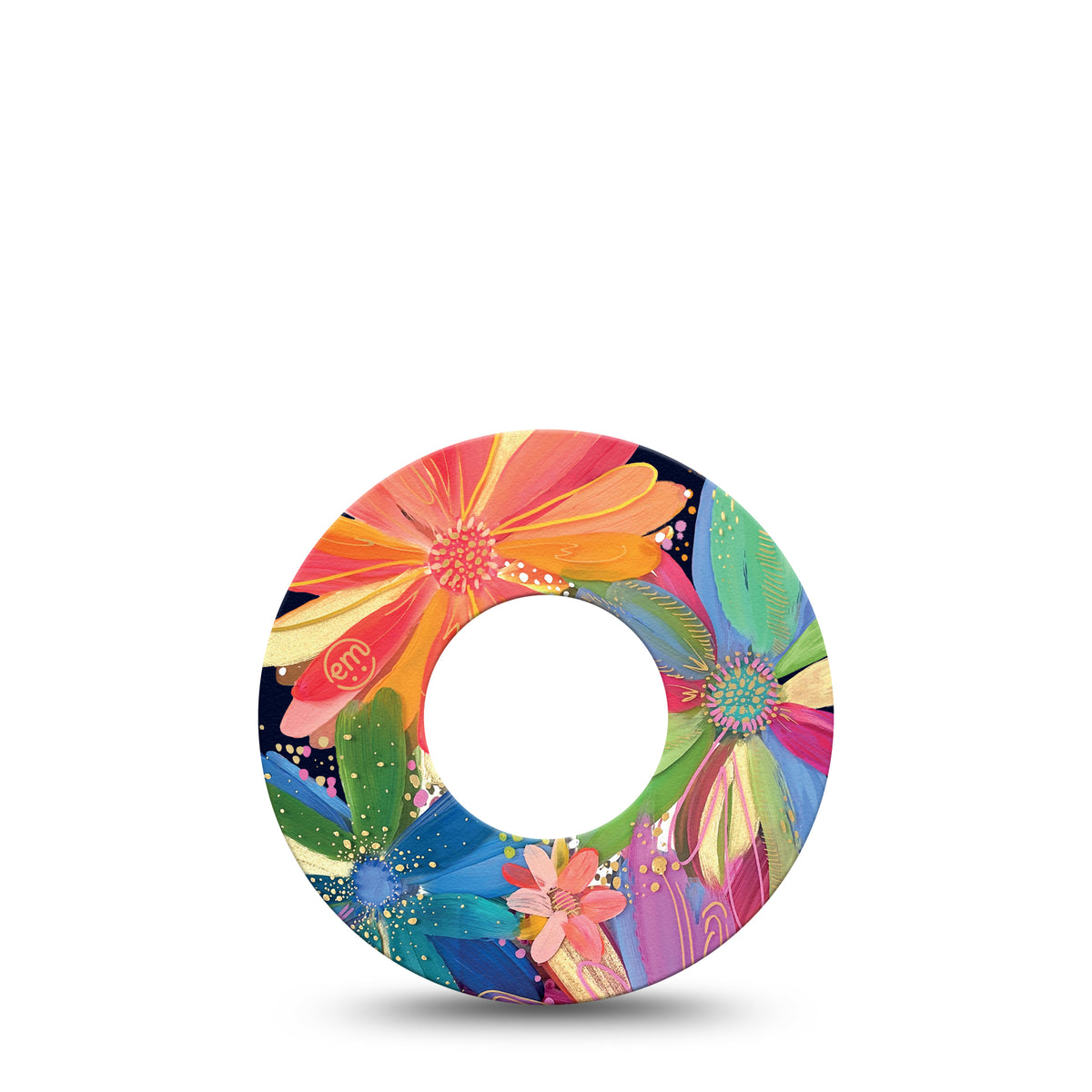 ExpressionMed Flower Song Adhesive Patch Freestyle Libre 2