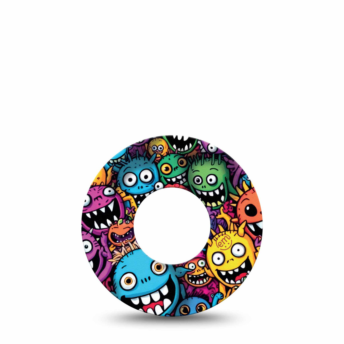 ExpressionMed Funky Monsters Adhesive Patch Freestyle Libre 2