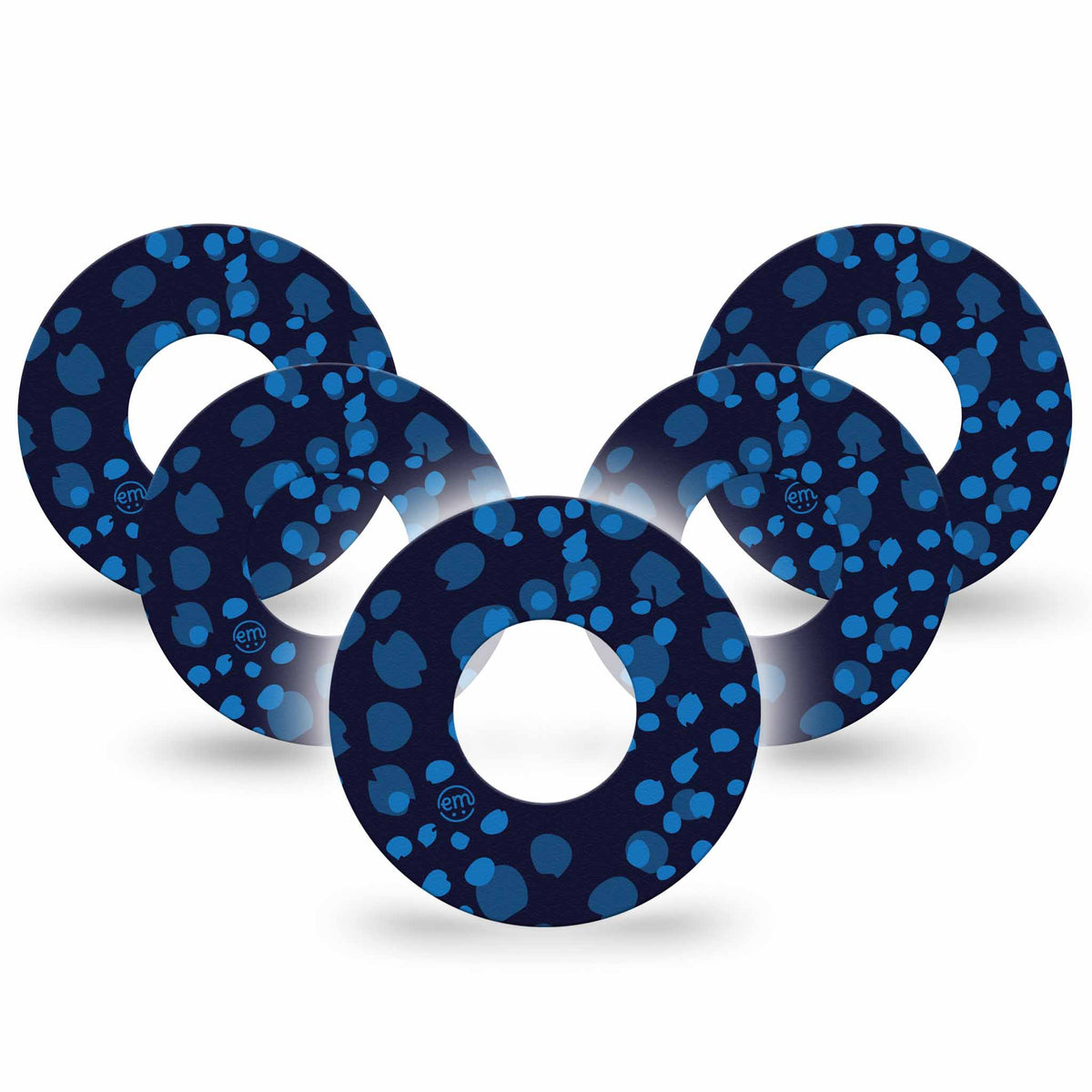 ExpressionMed Blue Drops Adhesive Patch Freestyle Libre 2