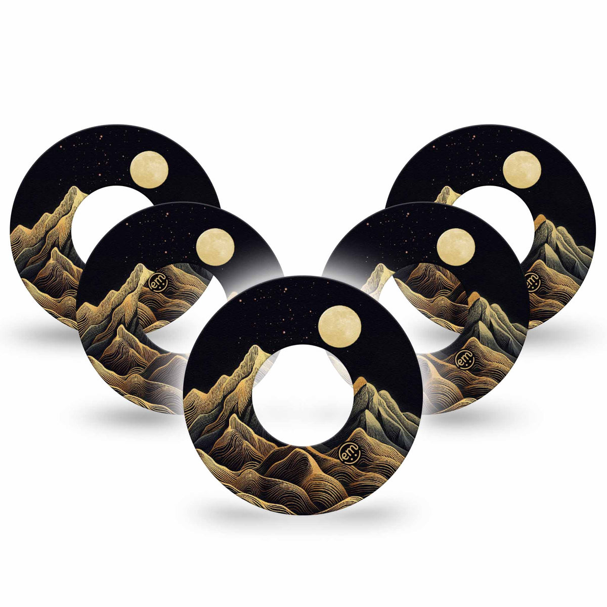 ExpressionMed Black Mountain Adhesive Patch Freestyle Libre 2