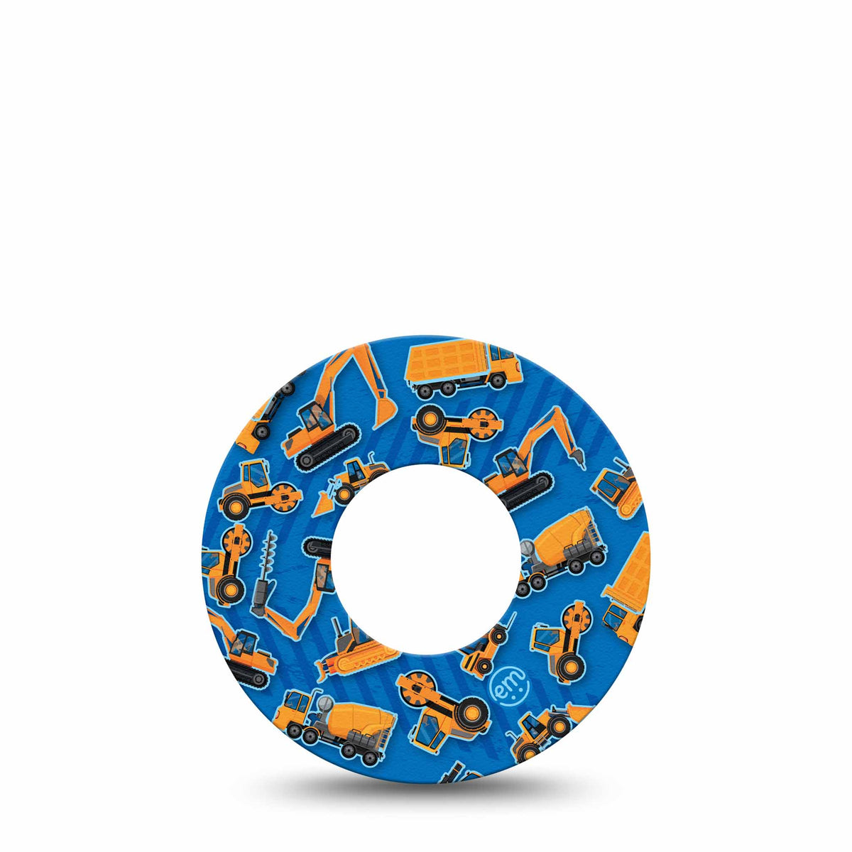 ExpressionMed Construction Trucks Adhesive Patch Freestyle Libre 2