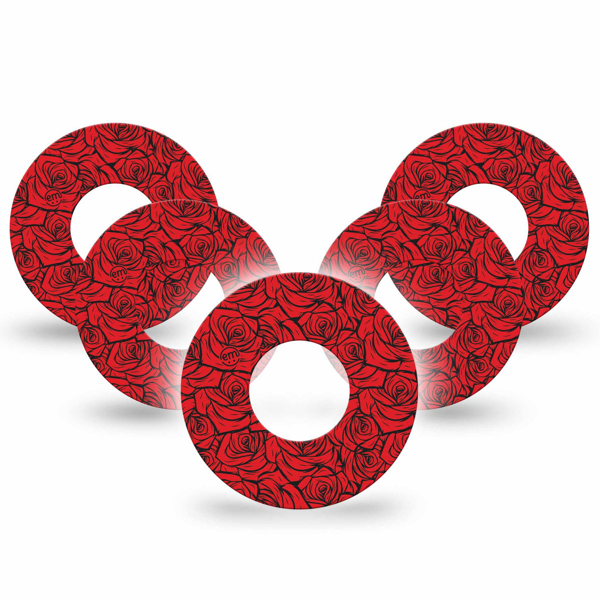 ExpressionMed Roses Adhesive Patch Freestyle Libre 2