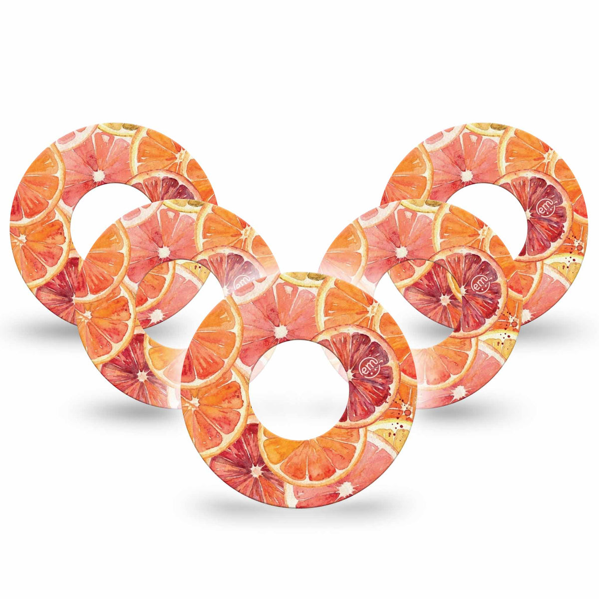 ExpressionMed Oranges Adhesive Patch Freestyle Libre 2