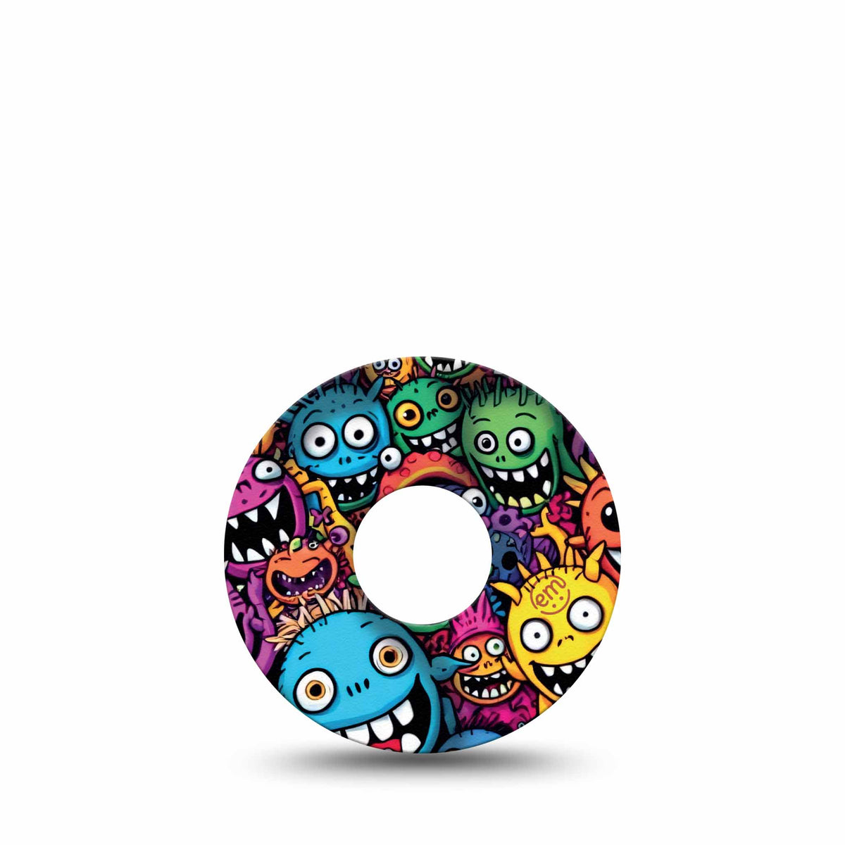 ExpressionMed Funky Monsters Adhesive Patch Freestyle Libre 3