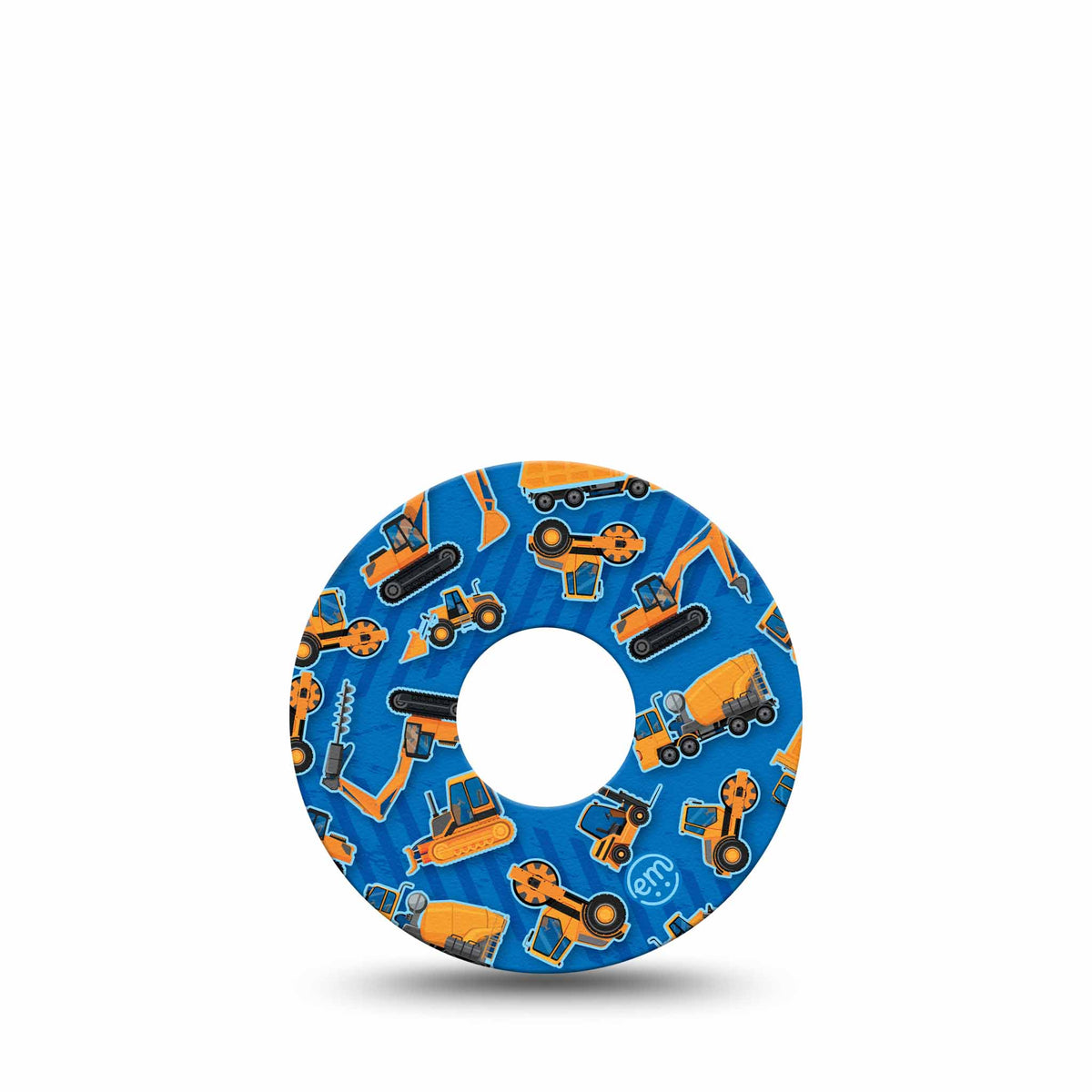 ExpressionMed Construction Trucks Adhesive Patch Freestyle Libre 3