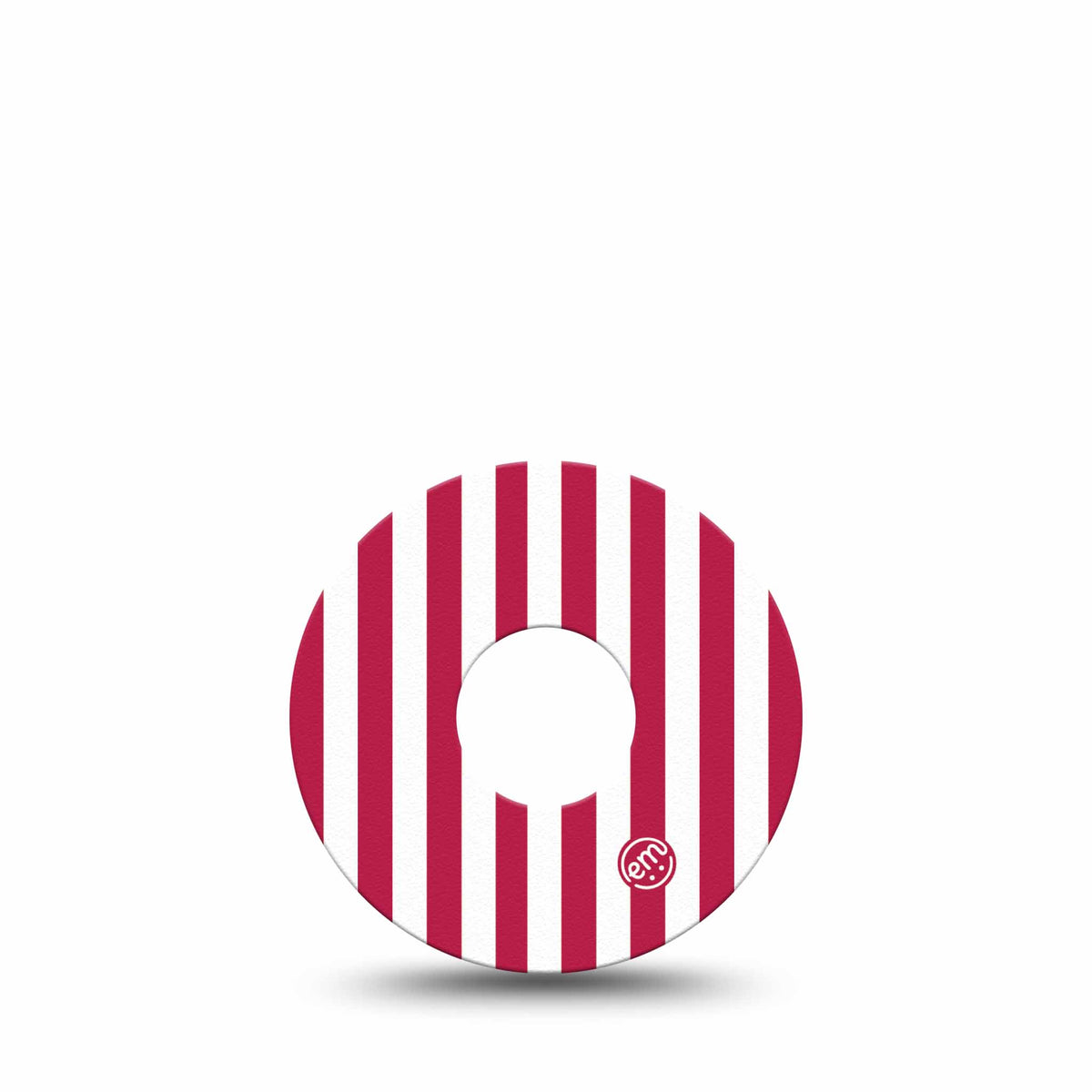 ExpressionMed Red Stripes Adhesive Patch Freestyle Libre 3