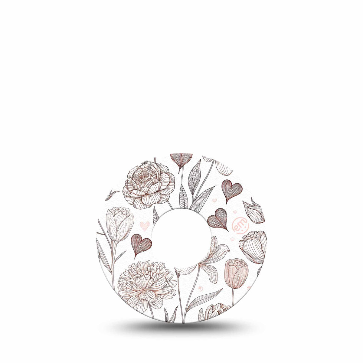 ExpressionMed Minimalist Botanical Adhesive Patch Freestyle Libre 3