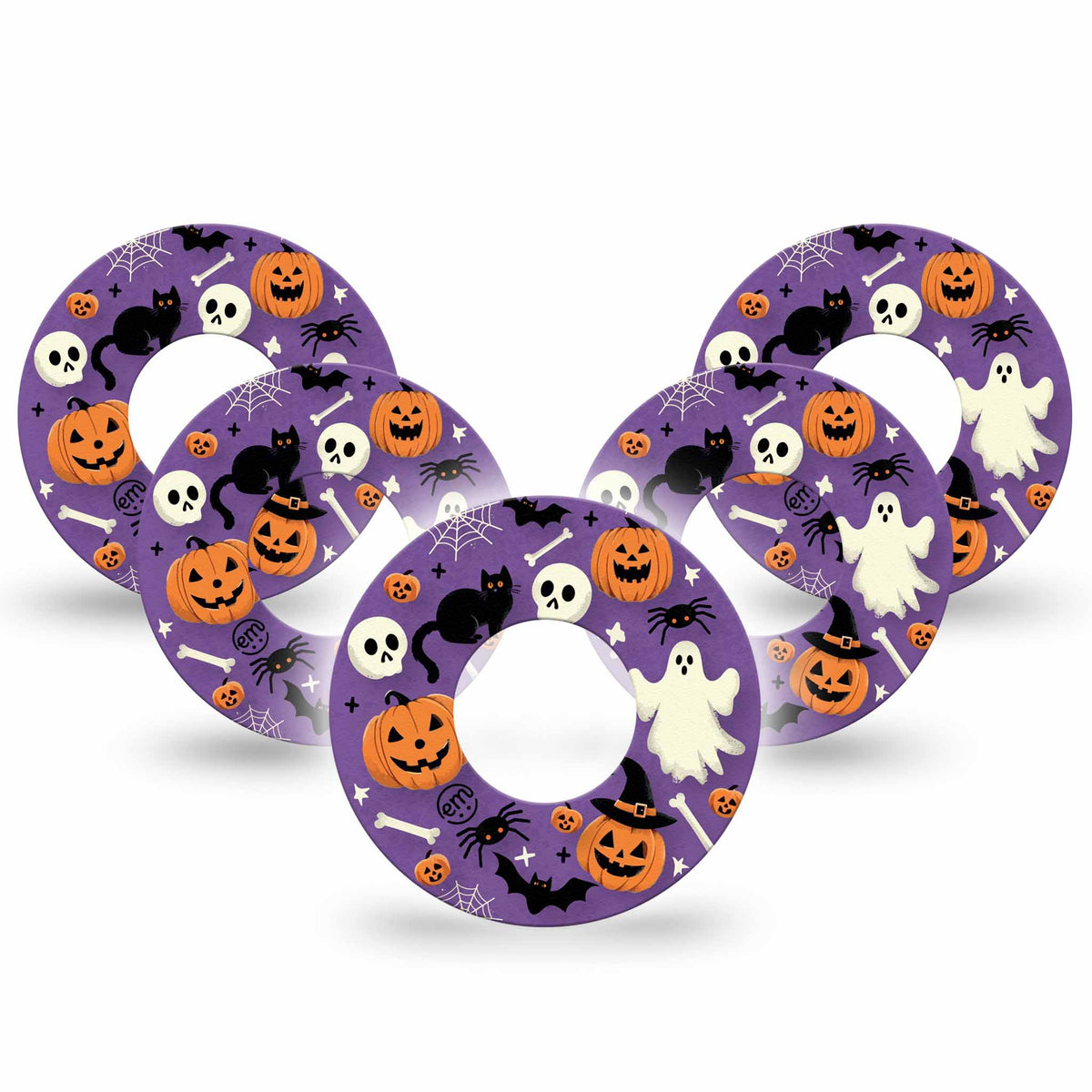ExpressionMed Happy Halloween Adhesive Patch Freestyle Libre 2