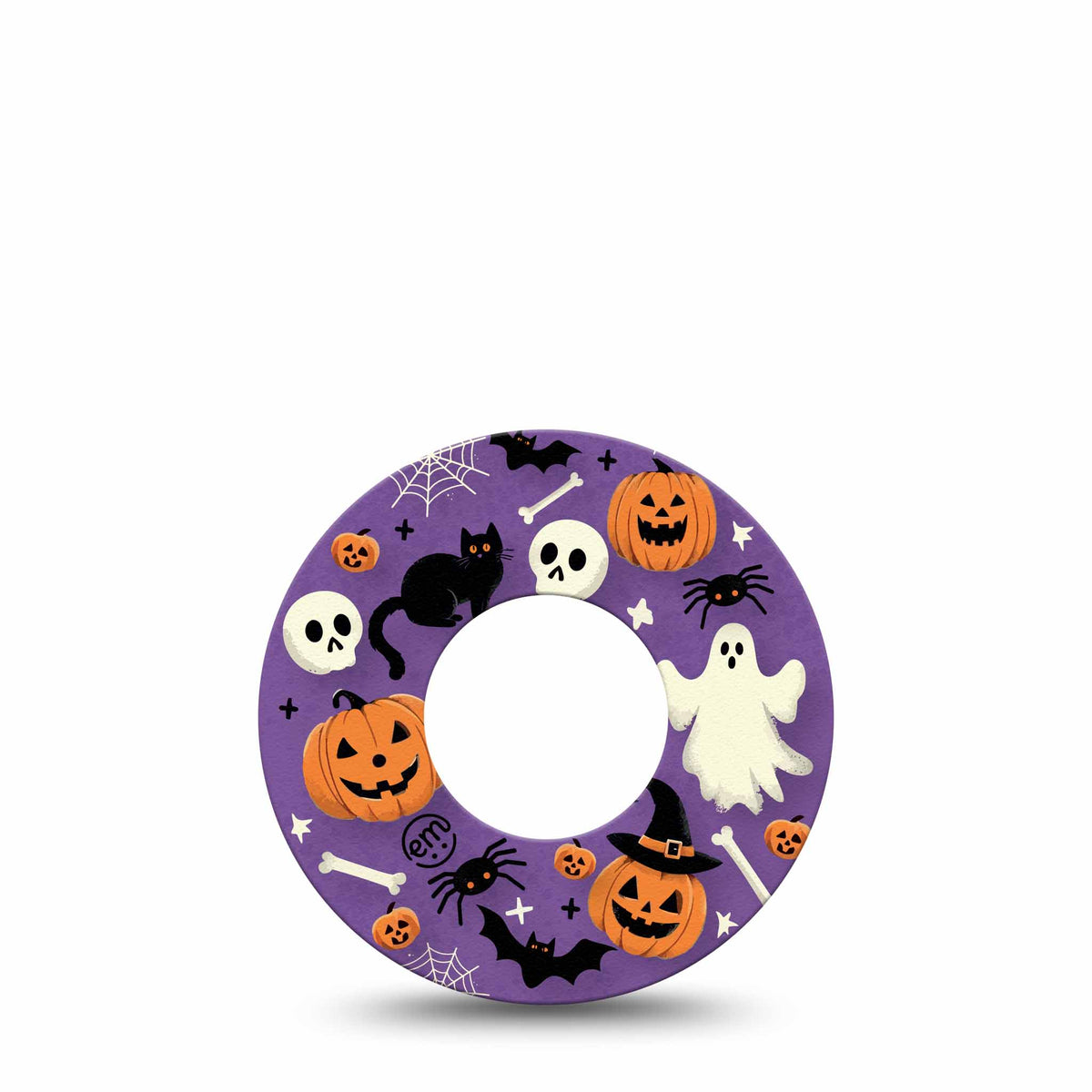 ExpressionMed Happy Halloween Adhesive Patch Freestyle Libre 2