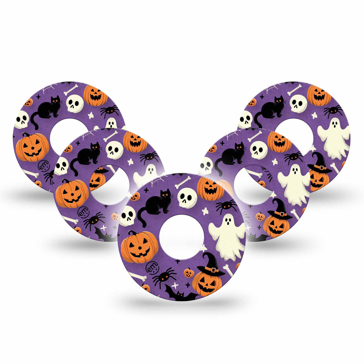 ExpressionMed Happy Halloween Adhesive Patch Freestyle Libre 3