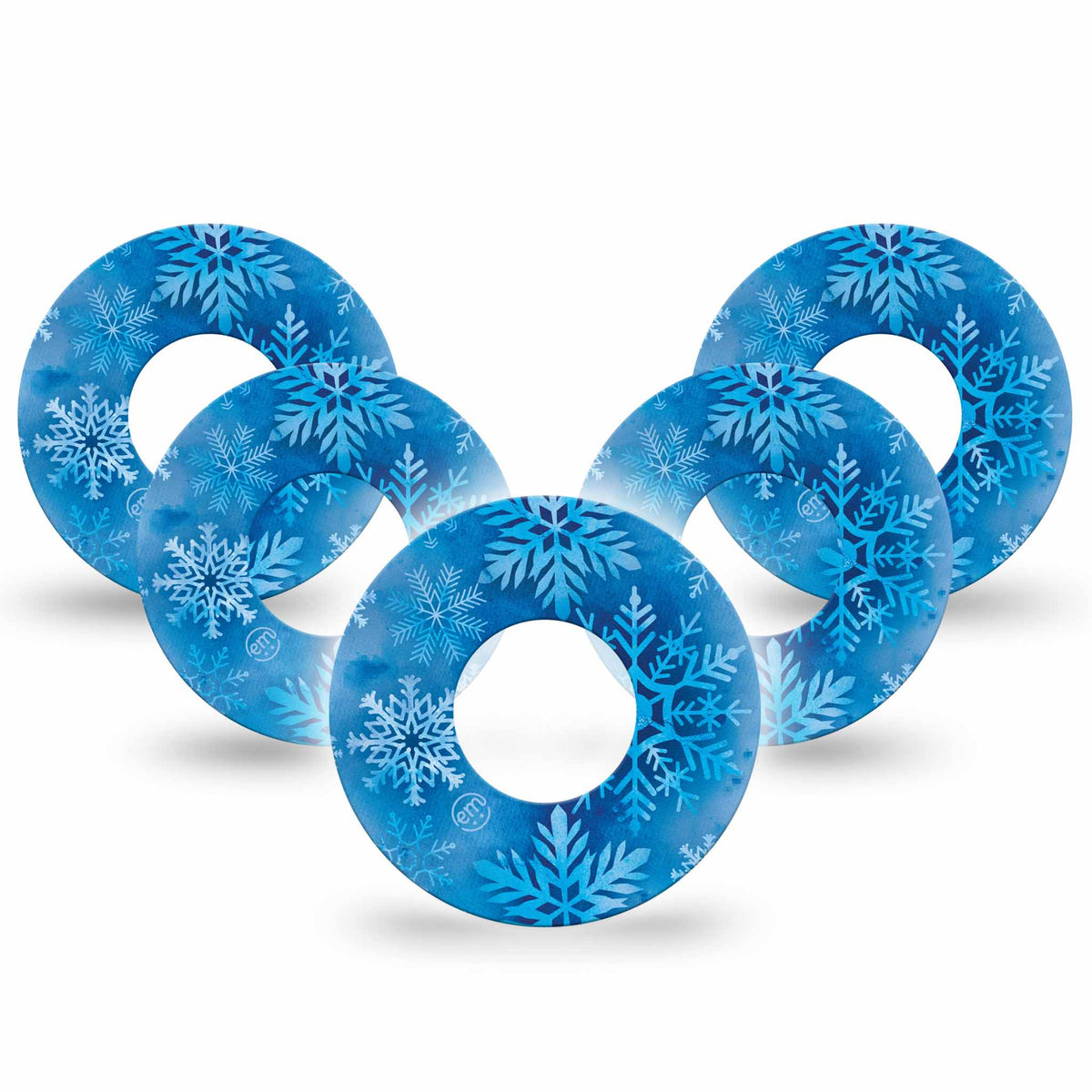 ExpressionMed Falling Snow Adhesive Patch Freestyle Libre 2