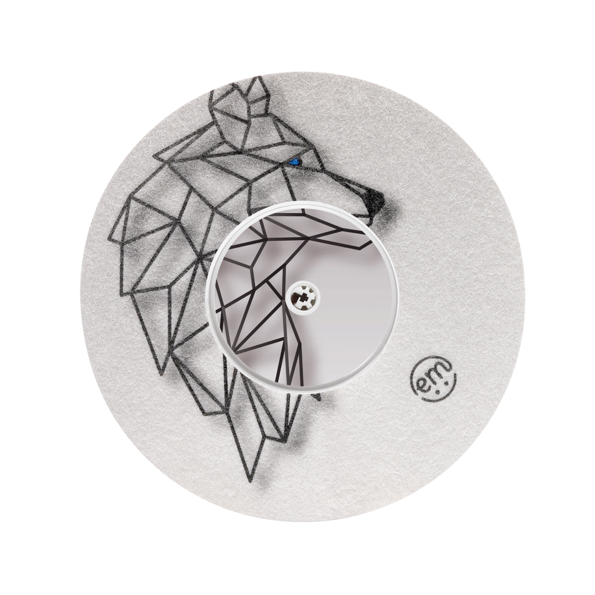 ExpressionMed Iron Wolf Adhesive Patch Freestyle Libre 2
