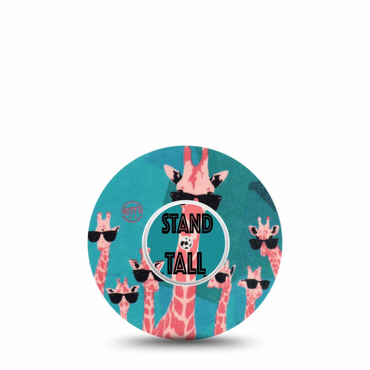 ExpressionMed Cool Giraffes Adhesive Patch Freestyle Libre 2