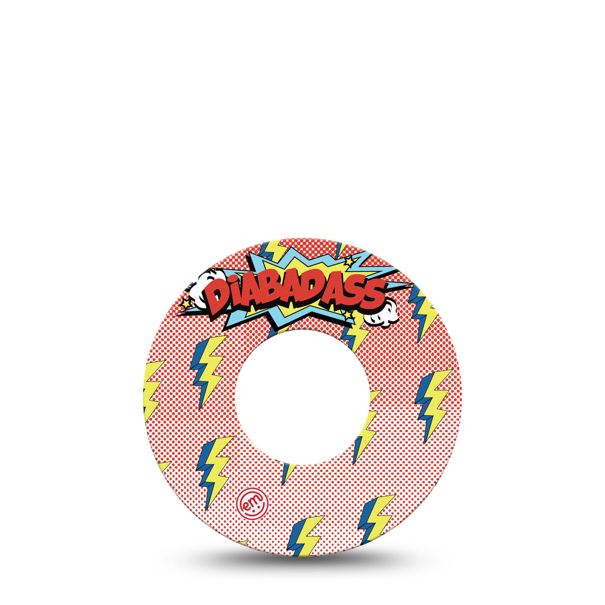ExpressionMed Diabadass Adhesive Patch Freestyle Libre 2