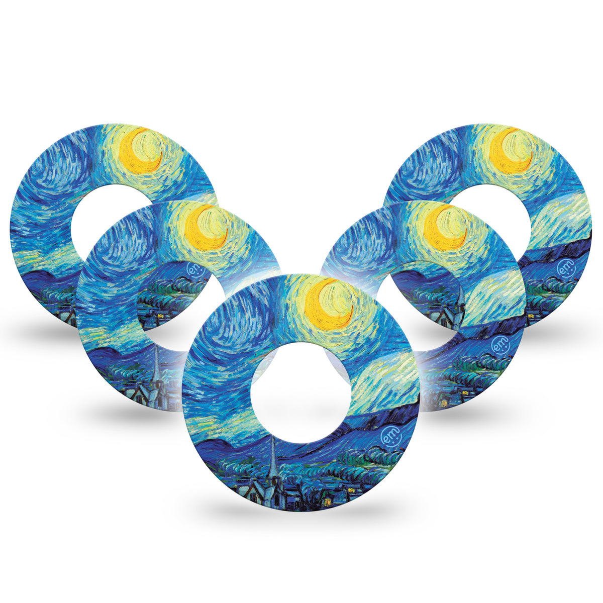 ExpressionMed Starry Nights Adhesive Patch Freestyle Libre 2