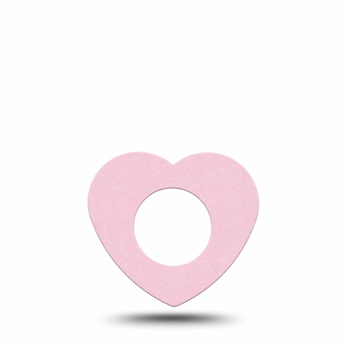 ExpressionMed Baby Pink Heart Shaped Adhesive Patch Freestyle Libre 2